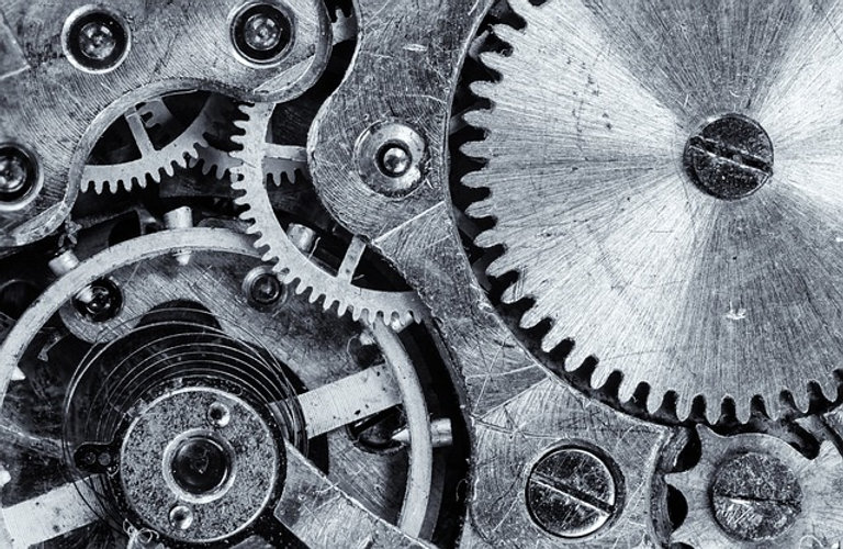 Rouages d’une horloge